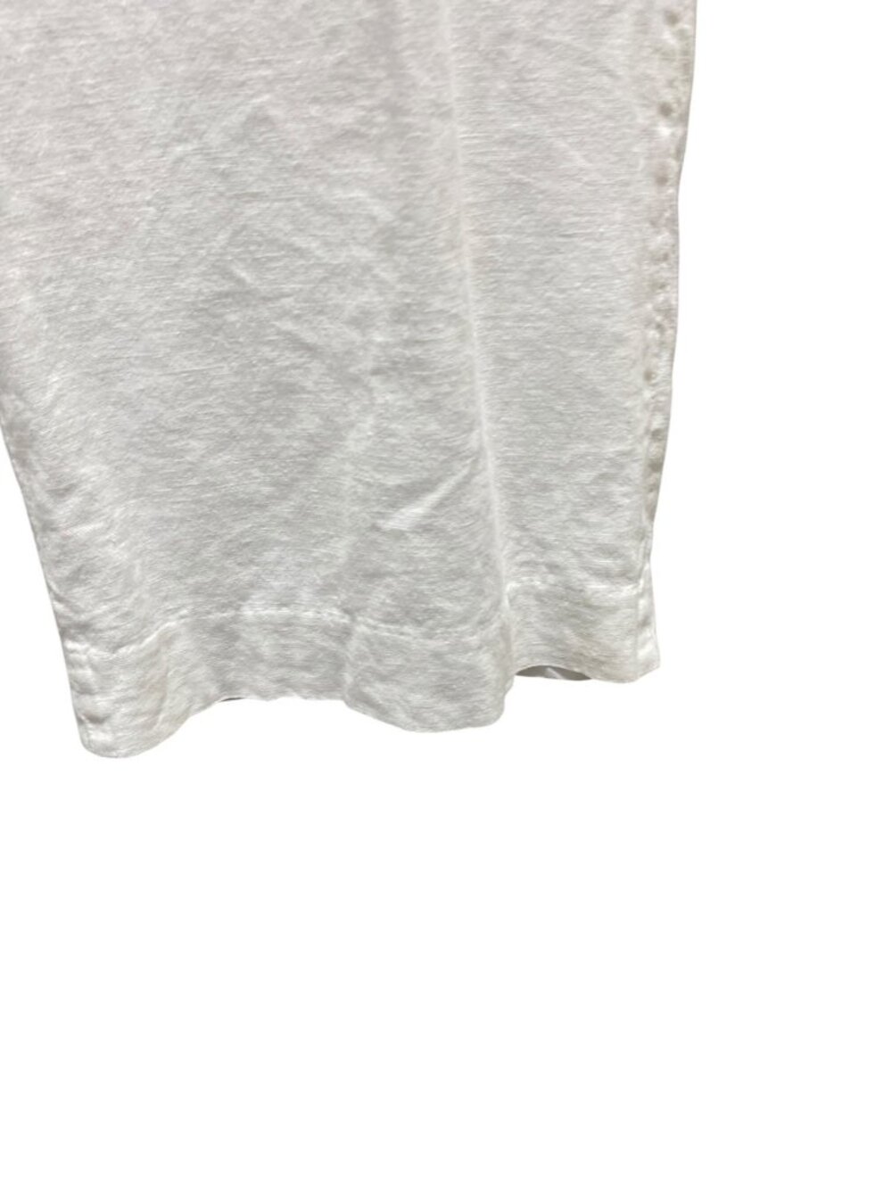 1901 Linen Blend Lined Pants White Size M Beach Coastal Minimalist Vacation Cute - Picture 7 of 14